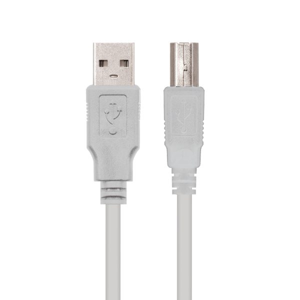 CABLE USB 2.0 IMPRESORA TIPO A/M-B/M, 1.8 M - Imagen 2